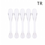 5 tk Plastikust kosmeetilised spaatlid Scoop silma&uuml;mbruskreem aplikaator kortsudevastane silmamassaažipulgad Mask lusikas nahahooldusvahendid 1