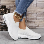 Naiste silmkoelised &otilde;hkpadjaga spordijalatsid, vabaaja pehme tallaga jooksujalatsid, hingavad ja kerged igap&auml;evajalatsid, libisevad 36