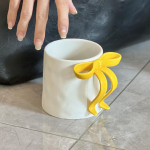 V&ouml;&ouml;ri k&auml;epidemega kruus Creative keraamiline veetass Paar Hommikus&ouml;&ouml;gi piimatass Kontori p&auml;rastl&otilde;unatee Latte kohvitass Joogin&otilde;ud 401-500ml