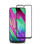 Verre Tremp&eacute; - Phonillico&reg; - Samsung Galaxy A40 - Bord Noir - R&eacute;sistant aux Rayures - Anti Choc