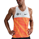 Nike Aeroswift Dri-Fit Adv Nn Logo Kiiresti kuivav Hingav Jooksuks Mugav Vest Meeste &Uuml;laosad Meeskonna-Oranž Valge Must HF6617-891 2XL