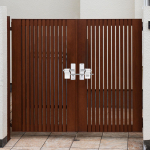 3 Digit Combination Lock for Double Doors Security Door Decorative Accessories Padlock Easy to