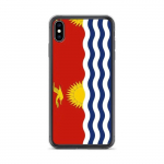 Coque iPhone &ndash; Kiribati &ndash; Drapeau &ndash; Supp &ndash; Mitmev&auml;rviline &ndash; &Uuml;hilduv iPhone XS Max