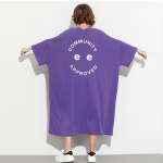 Suurem&otilde;&otilde;dulised naiste pikad kleidid suvine naiste &uuml;lem&otilde;&otilde;duline riietus elegantne l&uuml;hikeste varrukatega T-s&auml;rk puhkuse vabaaja lahtised kleidid L