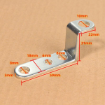 Mootorratta esiratta risttala 7-s&otilde;naline pikendus LED-kohtvalgusti tahavaatepeegel Fikseeritud elektriline esitule modifitseeritud kronstein Type L