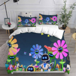 ASTRO BOT Voodikomplektid Voodikate Tekk Voodikate Padjap&uuml;&uuml;r 2-3-osalised komplektid Laste T&auml;iskasvanute Magamistoa Kaunistus Laste Kingitused US Full 203x228cm
