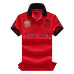 RogueWave Uued Suvised Meeste Polo S&auml;rgid Suurep&auml;rane Disainer Tikitud L&uuml;hikeste Varrukatega Vabaaja Spordi L&otilde;tv Lisaks EL Suurus 7XL XS red