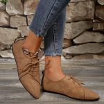 Naiste Retro Loafers Seemisnahast lamedad jalatsid Paelad Naiste vabaaja tossud Naiste madalad mugavad jalan&otilde;ud Libisemiskindlad jalan&otilde;ud 43