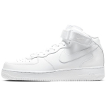 Nike Meeste Air Force 1 Mid 07 Valged Meeste Tossud 315123-111 44.5
