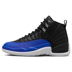 Air Jordan 12 Retro Hyper Royal Naiste tossud Must Metallik-H&otilde;be Valge AO6068-004 36
