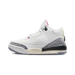 Air Jordan 3 Retro PS White Cement Reimagined Laste tossud Summit-White Fire-Red Black DM0966-100 28