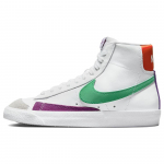 Nike Blazer Mid 77 Vintage Valge Roheline Fuksia Naiste Tossud Picante-Red Fuchsia-Dream Stadium-Green CZ1055-123 36
