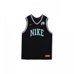 Nike SS23 Korvpallisari DNA CHBL T&auml;hekujuline Logo V-kaelusega Kiiresti kuivav Varrukateta Vest Meeste Topid Must HF6136-010 M