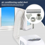 Kaasaskantav AC aknavooliku komplekt Kaasaskantav konditsioneeri v&auml;ljalaskevooliku pikendus Ventilatsiooni asendusadapter magamistoa jaoks CHINA