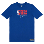 Nike NBA Koost&ouml;&ouml; Philadelphia 76ers Dri-Fit T-s&auml;rk &Uuml;mmargune kaelus Vintage Pehme Pullover L&uuml;hike varrukas Laste T-s&auml;rgid Tumesinine 3Z2B7BBKU-76R S