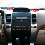 Armatuurlaua &otilde;hutusava ja paneel Toyota Land Cruiser Prado 120 FJ120 jaoks 2003 - 2009