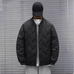 Uus pesapalli sulejope meestele &otilde;ues talvine soe paksendatud valge pardi sulejope 5XL must