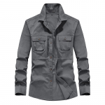 Uued &uuml;herealised 100% puuvillased meeste pikkade varrukatega vabaaja s&auml;rgid Kvaliteetsed s&otilde;jav&auml;es&auml;rgid Slim Fit Meeste Disainerr&otilde;ivad Pluusid 6XL 6XL hall