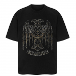 Streetwear Kirjad Graafiline Must T-s&auml;rk Puuvill Unisex Topid T-s&auml;rgid Suvine L&uuml;hikeste Varrukatega T-s&auml;rk XXL must