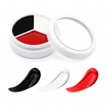 1 kast valge punane must n&auml;ov&auml;rv Pesapall Softball Spordim&auml;ngud V&auml;rvilised silmade n&auml;omaalingute komplekt Halloweeni teemapeod Higikindel keha&otilde;liv&auml;rv