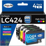 Tindikassetid - DOUGLAS LABORATOIRES - LC424 - 4 tk pakis - &Uuml;hilduv Brother DCP-J1200 - Mitmev&auml;rviline
