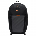 Nike Kangas seljakott Tavaline Unisex Must & S&uuml;simust & Hollandi Oranž Vabaaja