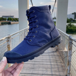 Meeste kingad Mood K&otilde;rge &uuml;laosaga vabaaja l&otilde;uendjalatsid v&auml;listingimustes libisemiskindlad matkasaapad meestele Paelad platvormsaapad Botas Masculinas 46 must