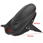 Mootorratta tagaratta poritiiva kate pritsmekaitse porilaud mootorrataste osad KAWASAKI Versys 650 KLE650 2014-2020 jaoks must A