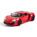 1/24 Lykan Hyper Sports Auto Sulamist T&otilde;mmatav Auto Mudel Heli ja Valgusega M&auml;nguasi Kogumiseks Hobi Mudel Kaunistused Kingitus S&otilde;brale Poistele