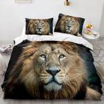 Loom Kujundusega Voodipesukomplekt Lahe Loom Voodipesu Kodu Dekor &Uuml;hekohaline Kahekohaline Twin Suurus Poistele T&uuml;drukutele Lastele T&auml;iskasvanutele L&otilde;vi Tekikotikomplekt EU Twin(135x200cm)