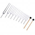 9 tk helihargi komplekt alumiiniumisulamist sensoorsed helihargid tervendamiseks 174Hz 285 396 417 528 639 741 852 963Hz
