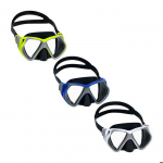 Masque de plong&eacute;e - Bestway - 22057 - Verre tremp&eacute; - Sangle silicone - Multicouleur puhas