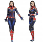 Kapten Marveli Cosplay Liibuv Kombinesoon Marveli Kangelane Kapten Marvel Cospl D 110