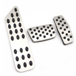 car pedals suitable for Chevrolet Cruze accelerator, brake, rest area, anti-skid pedal decorative accessories 3 pc