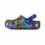 Crocs Classic klomp CFL Transformers Bnd Lt Slate Transformers Doodle Auguga Kingad Hall Laste stiil 22-23