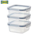 IKEA 365+ Ruudukujuline Plastikust Toidun&otilde;ude Komplekt