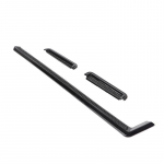 For BMW 5 Series i5 G60 2024+ ABS Black Car Dashboard Air Condition Vent Outlet Decoration Cover Stickers Auto Accessories must