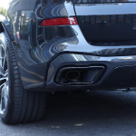 A51K-BMW X5 G05 jaoks Auto v&auml;ljalasketoru summuti sabaotsa viimistluskate Roostevabast terasest v&auml;lisaksessuaaride osade komplekt must