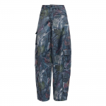 Adidas SS25 Lehe Camo Prindiga Satiinist Cargo Jooksup&uuml;ksid Naistele Jooksup&uuml;ksid KE3741 26