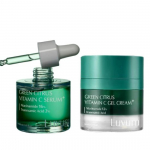 LUVUM Toning Boosting komplekt &ndash; Roheline tsitruseline C-vitamiini seerum 30ml + Geelkreem Plus 50ml