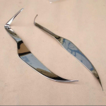 Front Head light Eyebrow Cover Lamp Decoration Trim ABS Chrome For Subaru Forester SJ 2013 2014 2015 2016 Car Styling Accessory ABS Chrome