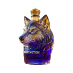 Klaasist dekanter Klaasloom Kodu kaunistus Koerapea Kunstskulptuur Viski dekanter Bourboni, viina, tequila, br&auml;ndi jaoks Pulmad puhas