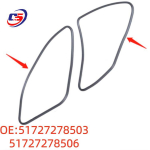 BMW 5. seeria M5 Ukse&auml;&auml;re ja kere tihendusribad 51727278503/506 51727278503/506