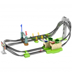 Hot Wheels Mario Kart Circuit Light Track Set koos 1 Mario s&otilde;iduki m&auml;nguasjaga Vanus GHK15 Auto, m&auml;ngukomplekt, 5+,