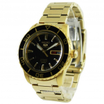 Renoveeritud Seiko 5 Sports Automaatne SNZH60 SNZH60K1 SNZH60K Meeste K&auml;ekell must