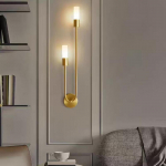 NuFeng Laetav LED-riba Seinalamp antiikne pronksiv&auml;rv
