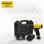 STANLEY 12V juhtmeta puur-kruvikeeraja komplekt CN pistikuga (adapter kaasas)
