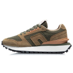 Li Ning CF Yuehua Cushioning Slip Resistant Abrasion Resistant Breathable Lightweight Low top Sports Casual Shoes Men's AGLR181-3 46 gray
