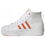 Adidas Wmns Nizza Platform Mid Vegan 'White Bliss Orange' Naiste GY1897 35⅔