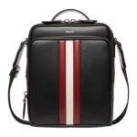 Bally Mythos Pallaadiummetallist Aksessuaarid Taaskasutatud Lehmanahast &Otilde;la-Crossbody Kott Meeste kotid Must 6308448 Basic Set (Bag+Dust Bag)